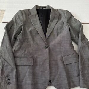 Women’s Theory Gray Blazer Jacket